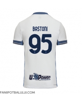 Inter Milan Alessandro Bastoni #95 Tricou Fotbal Replică 2024-25 Barbati Deplasare
